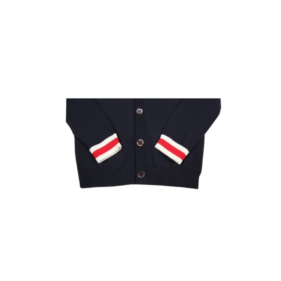 Boys Gucci Navy Cardigan Size 5 - Picture 5 of 5